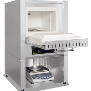 Muffle Furnace incl. Scale and Software for Determination of Combustion Loss